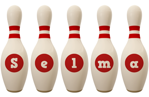 Selma bowling-pin logo