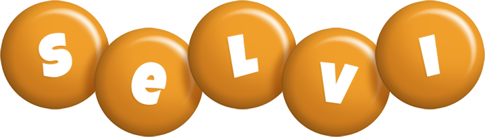 Selvi candy-orange logo