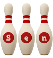Sen bowling-pin logo