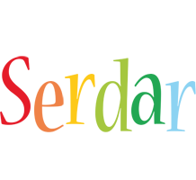 Serdar birthday logo
