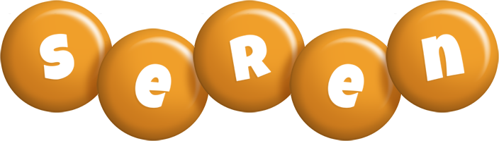 Seren candy-orange logo