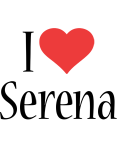 Serena i-love logo