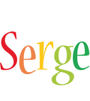 Serge birthday logo