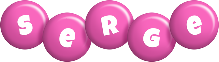 Serge candy-pink logo
