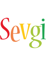 Sevgi birthday logo