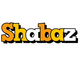Shabaz cartoon logo