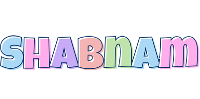Shabnam pastel logo