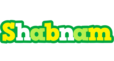 Shabnam soccer logo