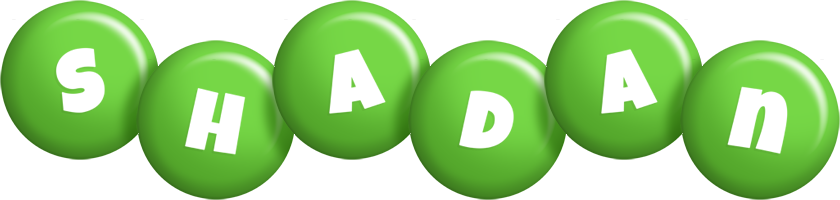 Shadan candy-green logo