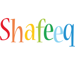 Shafeeq birthday logo
