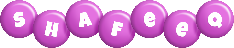Shafeeq candy-purple logo
