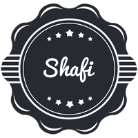 Shafi badge logo