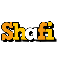 Shafi cartoon logo