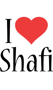 Shafi i-love logo