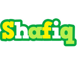 Shafiq soccer logo