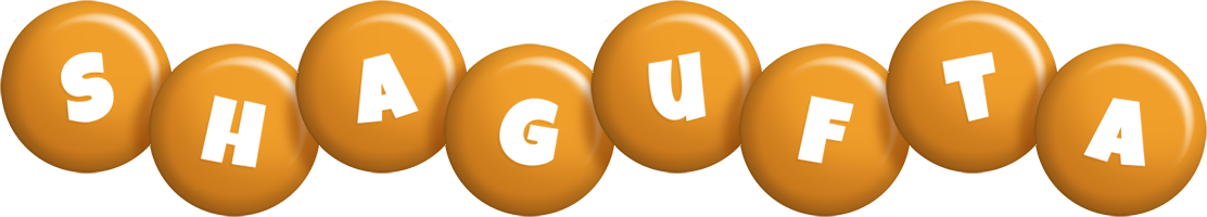 Shagufta candy-orange logo