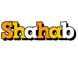 Shahab cartoon logo