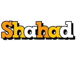 Shahad cartoon logo