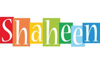 Shaheen colors logo