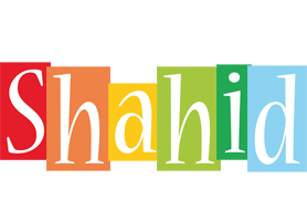 Shahid colors logo