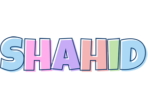 Shahid pastel logo