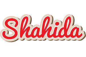 Shahida chocolate logo
