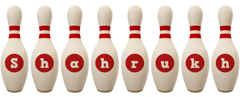 Shahrukh bowling-pin logo
