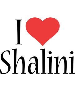 Shalini i-love logo
