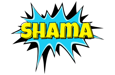 Shama amazing logo