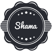 Shama badge logo