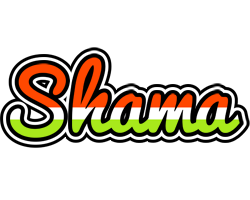 Shama exotic logo