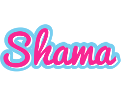 Shama popstar logo