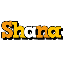 Shana cartoon logo