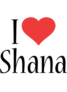 Shana i-love logo