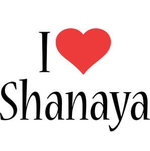 Shanaya i-love logo