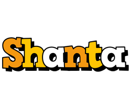 Shanta cartoon logo