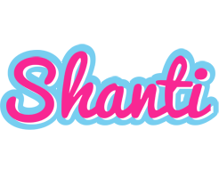 Shanti popstar logo