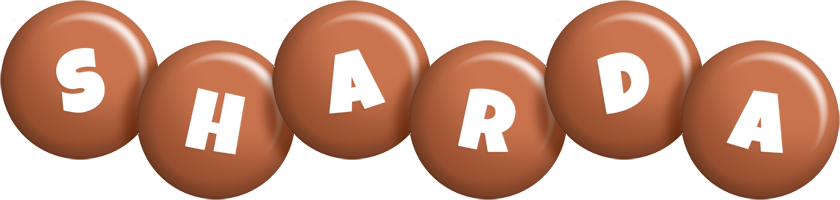 Sharda candy-brown logo