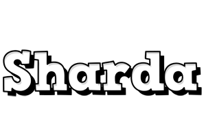 Sharda snowing logo