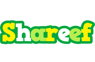 Shareef soccer logo