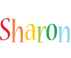 Sharon birthday logo