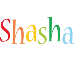 Shasha birthday logo