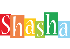 Shasha colors logo