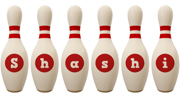 Shashi bowling-pin logo