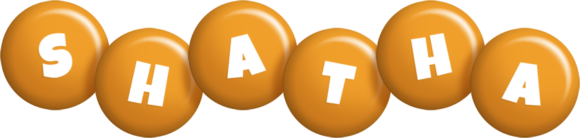 Shatha candy-orange logo