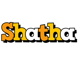 Shatha cartoon logo