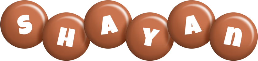 Shayan candy-brown logo