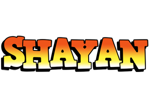 Shayan sunset logo