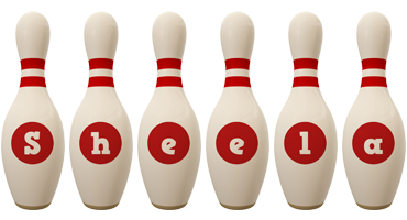Sheela bowling-pin logo