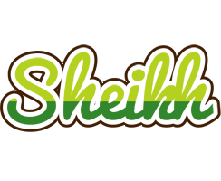 Sheikh golfing logo